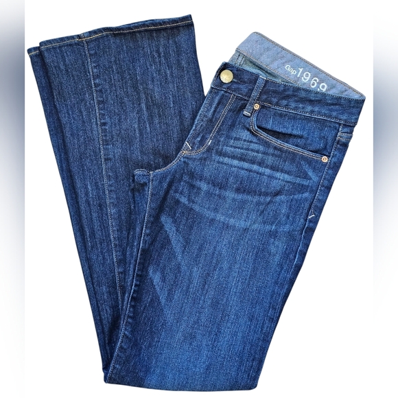 GAP 1969 Sexy Boot, Dark Blue Women's Jeans. Size 28/6R, Great Condition! - Picture 4 of 9